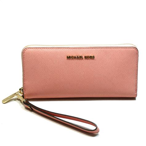 macys michael kors soft pink keather wallets|Michael Kors wristlets clearance.